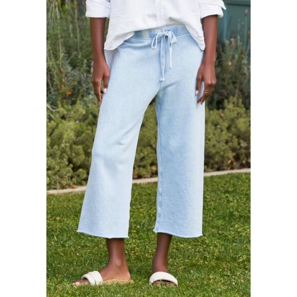 Frank & Eileen Catherine Favorite Sweatpant Triple Fleece Ice Mineral Blue Large - Picture 1 of 4